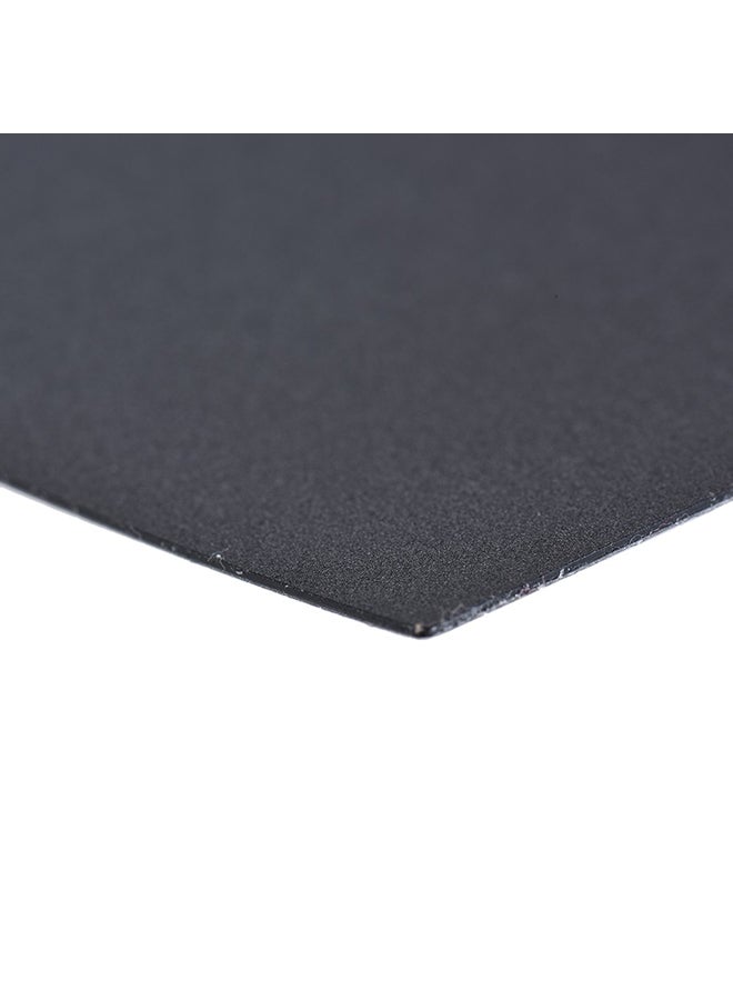 3D Printer Heat Bed Sticker With Adhesive Back Black - Image 3