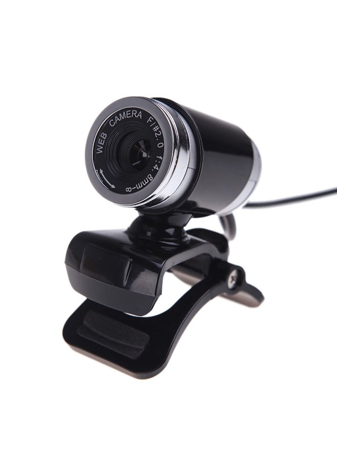 Clip-On HD Web Cam With Mic Black/Silver - Image 3
