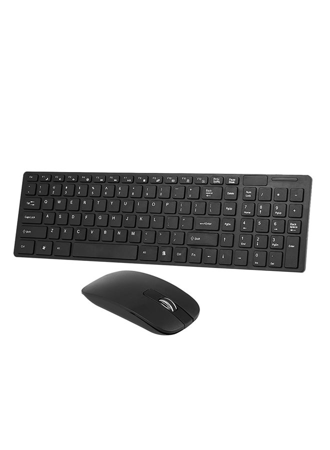 Generic - HK-06 Wireless Keyboard And Mouse Set Black - Image 1