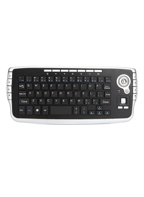 E30 Wireless Keyboard With Trackball Silver/Black