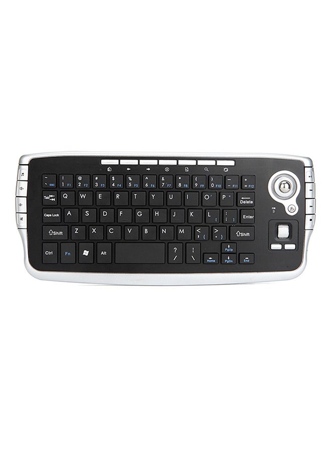E30 Wireless Keyboard With Trackball Silver/Black