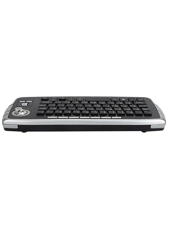 E30 Wireless Keyboard With Trackball Silver/Black