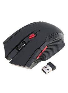 Wireless Gaming Mouse With Adapter Black