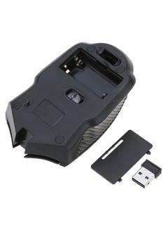 Generic Wireless Gaming Mouse With Adapter Black  - Image 4