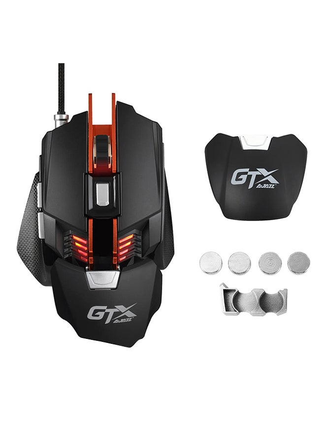 GTX E-sport Gaming Mouse Black  - Image 1