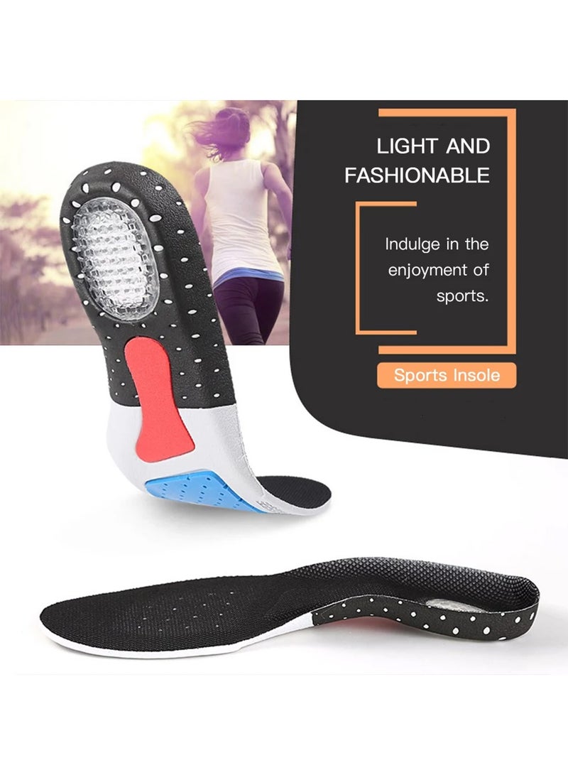 Generic - Orthopedic Foot Arch Sport Shoe Gel Insoles Multicolour - Image 1
