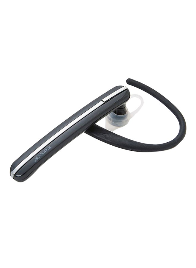 Wireless Mono Bluetooth Headphone With Mic Black