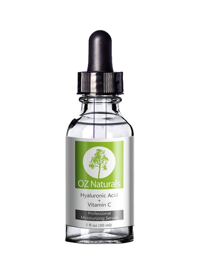 OZ Naturals Hyaluronic Acid And Vitamin C Professional Moisturizing Serum 30ml  - Image 1