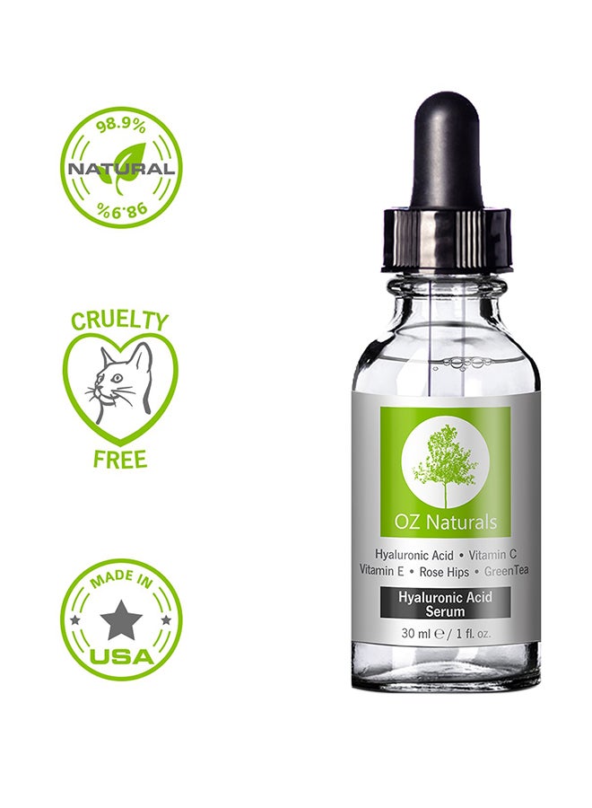 OZ Naturals Hyaluronic Acid And Vitamin C Professional Moisturizing Serum 30ml  - Image 2