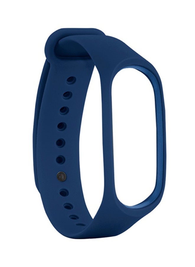 Generic - Replacement Strap For Xiaomi Mi Band 3 Deep Blue - Image 1