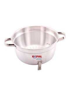 NOUVAL Colander With Stainless Handle Silver 