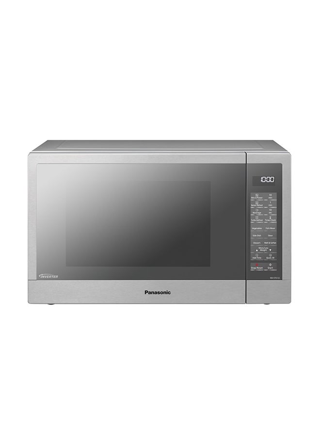 باناسونيك - فرن ميكروويف مزود بعاكس كهربائي بقدرة 1000 وات 32 L 1000 W NN-ST67JSSTM فضي - Image 1