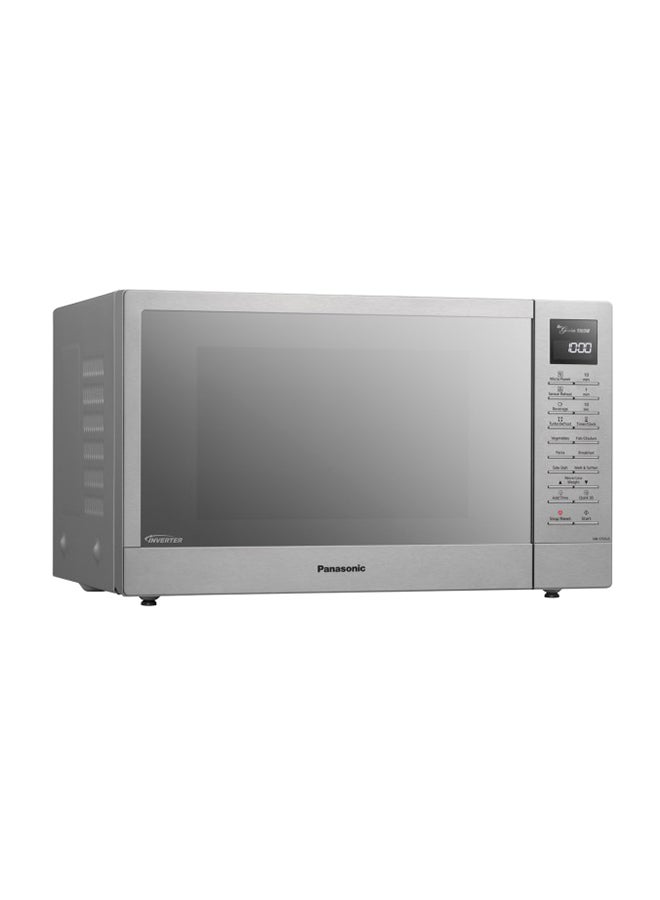 باناسونيك - فرن ميكروويف مزود بعاكس كهربائي بقدرة 1000 وات 32 L 1000 W NN-ST67JSSTM فضي - Image 1