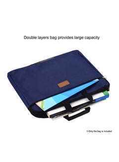 Generic Double Layer Document Holder Zipper File Bag  - Image 4