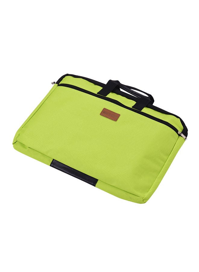 Generic - Double Layer Document Holder Zipper File Bag With Handle - Image 1