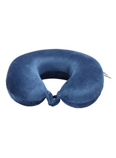 Sharpdo Memory Foam U Shape Neck Pillow Dark Blue  - Image 1