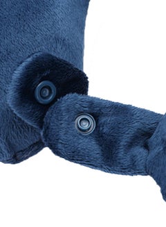 Sharpdo Memory Foam U Shape Neck Pillow Dark Blue  - Image 4