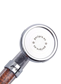PuriPro Handheld Ionic Filtration Shower Head With Three Different Functions Multicolour  - Image 3