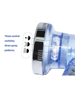 PuriPro Handheld Ionic Filtration Shower Head With Three Different Functions Multicolour  - Image 4