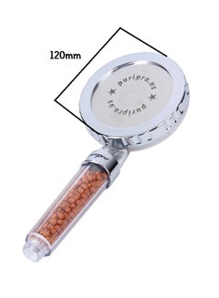 PuriPro 120mm Extra Large Spa Shower Head For Water Saving And Purified And Soft Water Multicolour  - Image 5