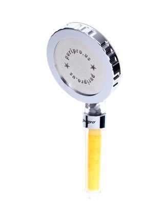Aroma Therapy Ionic Shower Head With Goodness Of Lemon And Vitamin C - Giant Size Head Multicolour - v1548334433/N20096344A_1