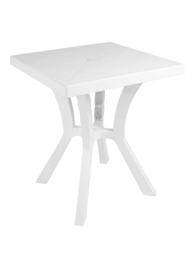 Carmen Square Table White 60cm