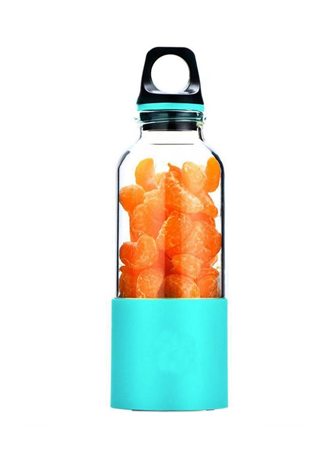 عصارة محمولة مزودة بمنفذ USB 500.0 ml FC-0202 أزرق/شفاف - Image 1