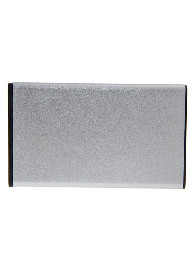 USB 2.0 SATA Enclosure External Case for Laptop Hard Disk Silver - Image 3