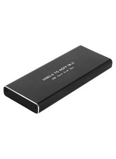 Generic M.2 NGFF To USB 3.0 6Gbps SSD External Enclosure Converter Adapter Case Black  - Image 4