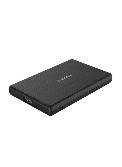 قرص خارجي صلب بمحرك أقراص ثابتة مقاس 2.5 بوصة بتقنية SATA ومنفذ USB 3.0 أسود
