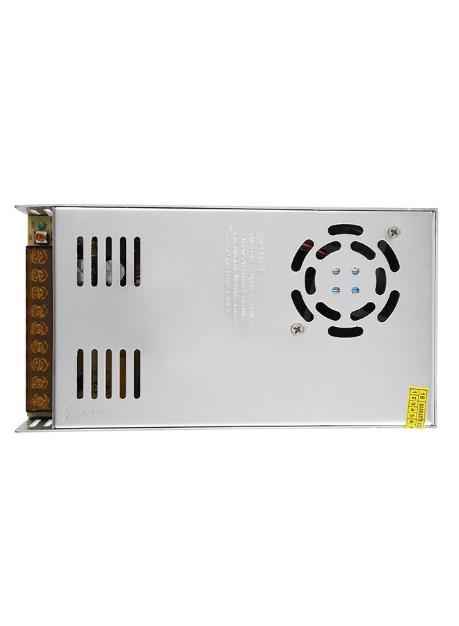 Generic - 12V 30A 360W Switching Power Supply Adapter LED Strip Light 3D Printer Part Silver - Image 1