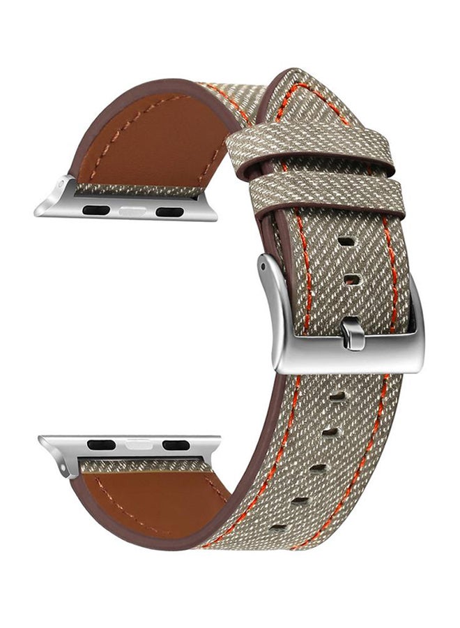 Replacement Band For Apple Watch Series 1/2/3/4 44mm Brown