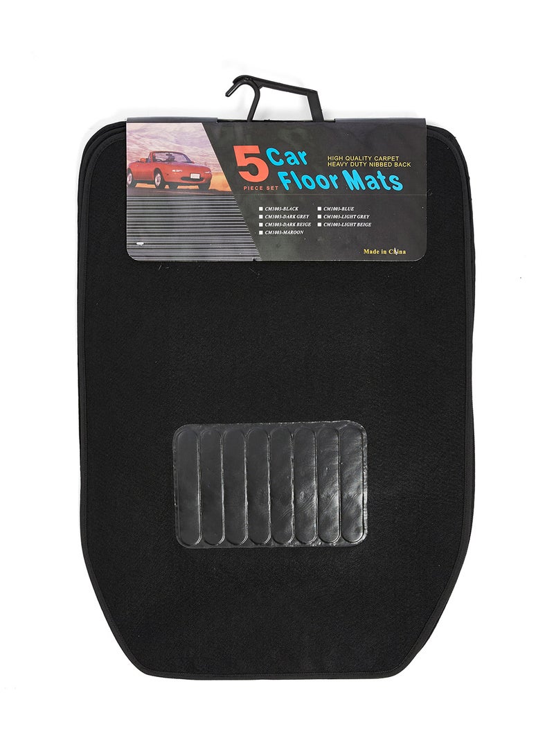 إكسيسوريز طقم 5 قطع حصيرة سيارة قوية التحمل - Image 2