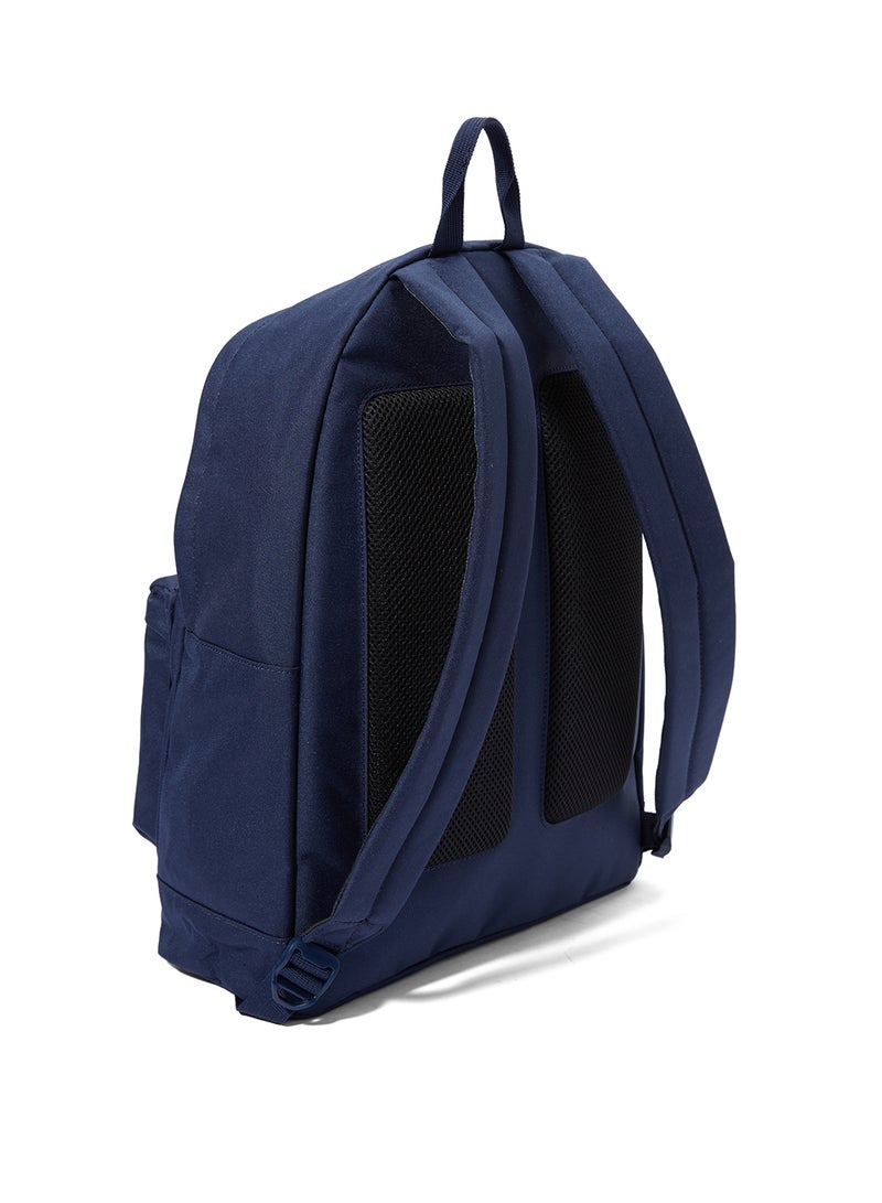 LACOSTE - Logo Embroidered Backpack Blue - Image 1