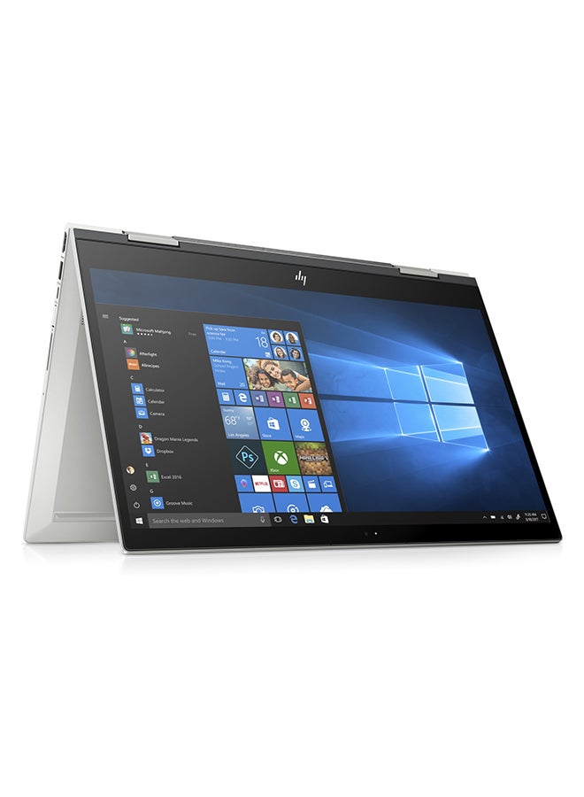 HP - Envy X360 15 With 15.6-Inch Display Intel i7 Processor/12GB RAM/1TB HDD+16GB SDD/4GB NVIDIA GeForce MX130 Silver - Image 1