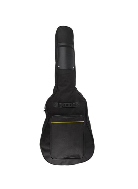 Waterproof Nylon Acoustic Guitar Bag Soft Case Cover-Black