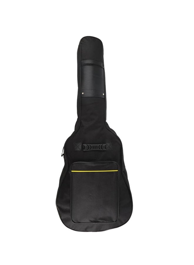 Mike Music Waterproof Nylon Acoustic Guitar Bag Soft Case Cover-Black  - Image 1