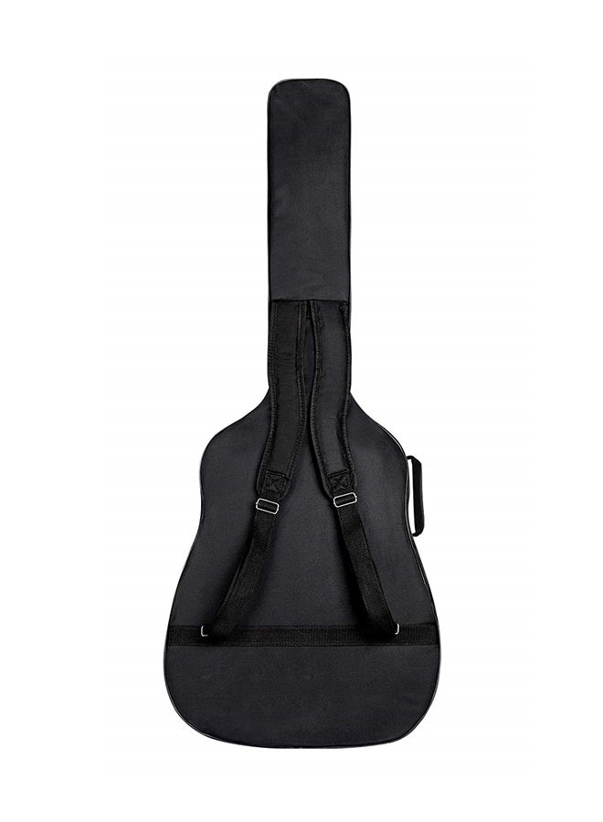 Mike Music Waterproof Nylon Acoustic Guitar Bag Soft Case Cover-Black  - Image 2