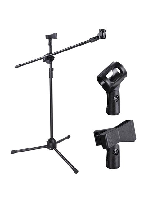 Double-headed Adjustable Microphone Holder Stand