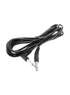 6.35mm Guitar Amplifier Cable Cord  Black