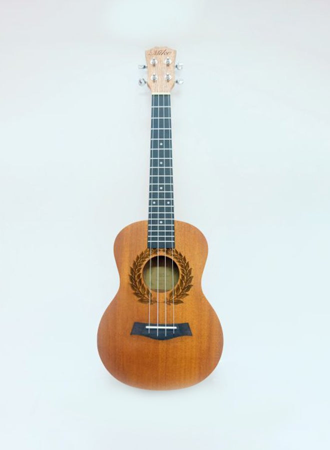 Mike Music Concert Mahogany Ukulele With Gig Bag 26 Inch Satin Natural - Image 2