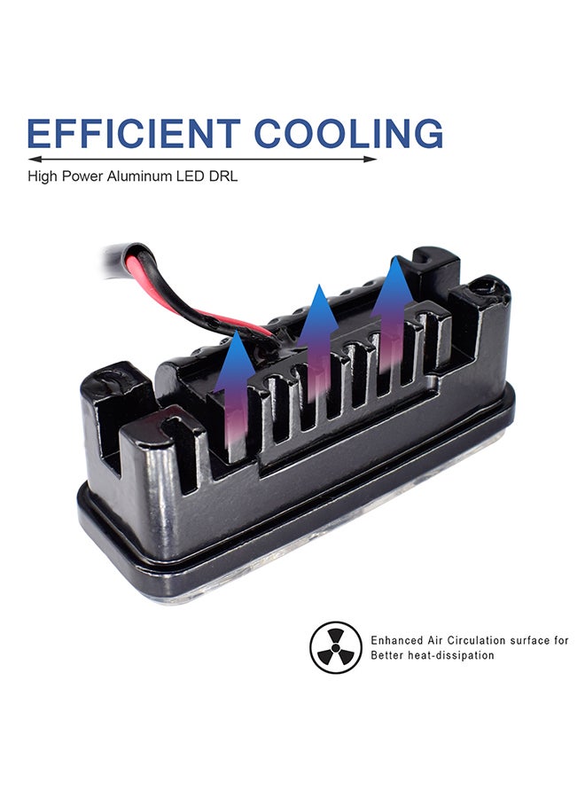 Sharpdo DRL LED Fog Lights With Lens - Image 4