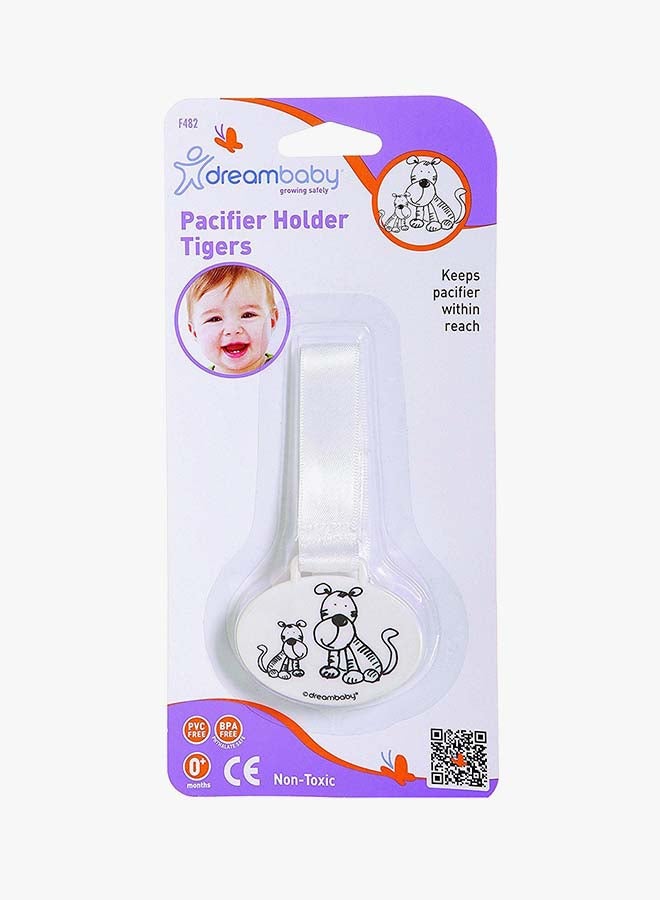 dreambaby Tiger Design Pacifier Holder - Image 2