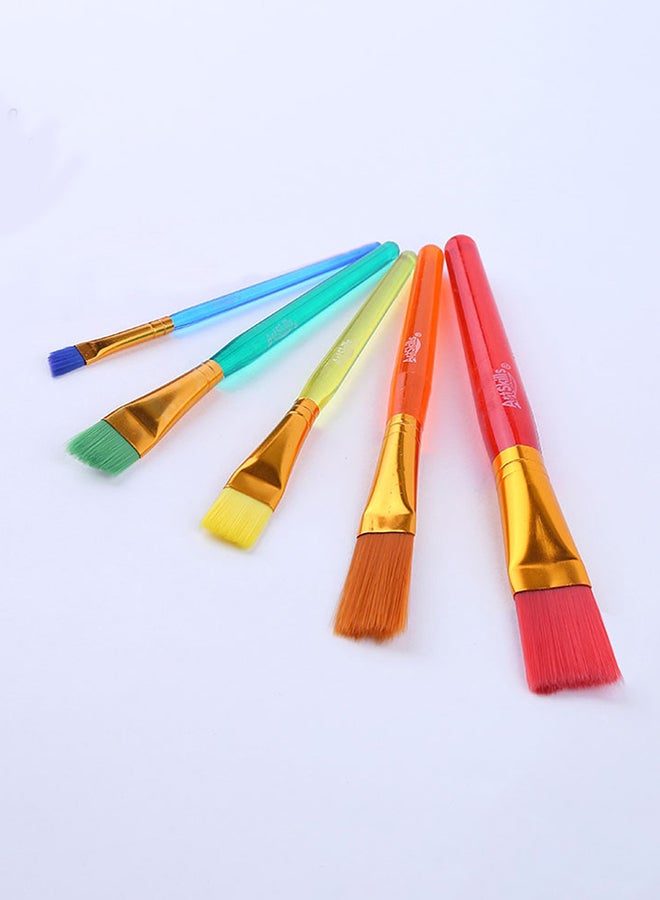 شاربدو مجموعة فرش الرسم من 5 قطع متعدد الألوان - Image 3