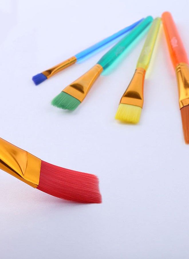 شاربدو مجموعة فرش الرسم من 5 قطع متعدد الألوان - Image 4