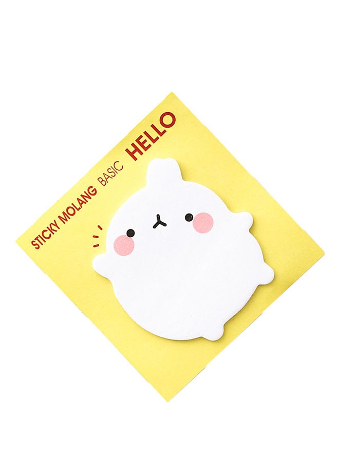 شاربدو ورق ملاحظات لاصق أصفر/ أحمر/ أبيض - Image 2