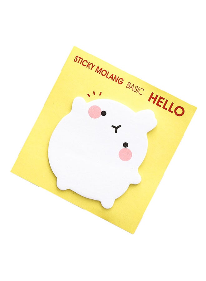 شاربدو ورق ملاحظات لاصق أصفر/ أحمر/ أبيض - Image 3