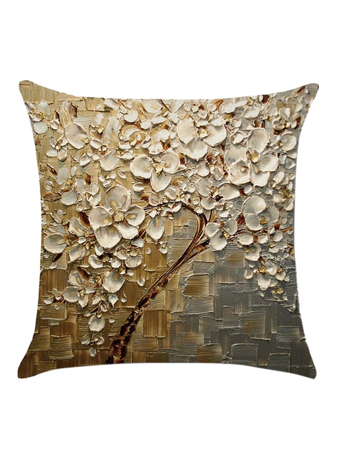 Sharpdo Decorative Floral Printed Pillow Multicolour