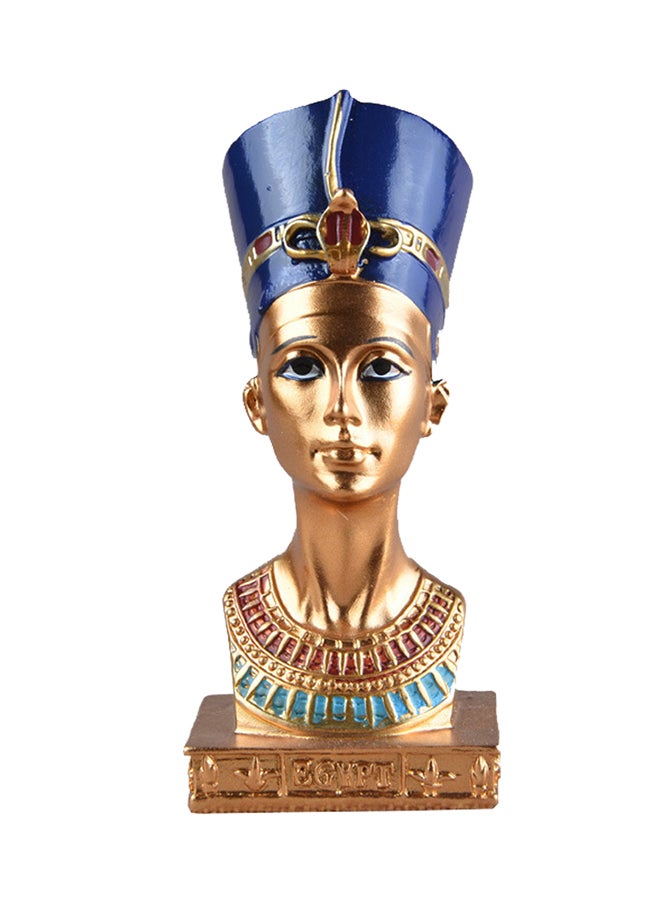 شاربدو تمثال للديكور بتصميم ملكة مصر متعدد الألوان 11.5x6x5سم - Image 1