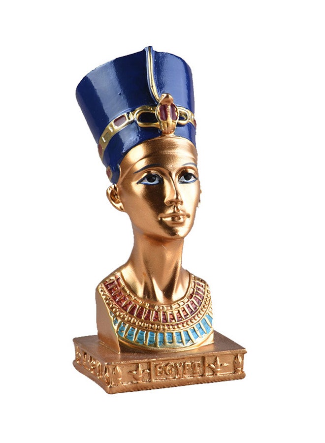 شاربدو تمثال للديكور بتصميم ملكة مصر متعدد الألوان 11.5x6x5سم - Image 3